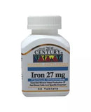 21st Century Iron 27 mg Tablets 30's