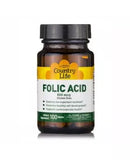 Country Life Folic Acid 800 mcg Tablets 100's