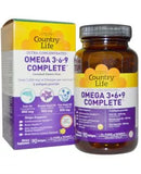 Country Life Omega 3-6-9 Complete Softgels 90's