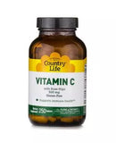 Country Life Vitamin C with Rose Hips 500 mg Tablets