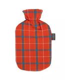 Fashy Hot Water Bag Tartan Cover Orange 2.0L 1's