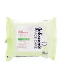 Johnson's Daily Essentials Cleansing Wipes for Combination Skin 25's