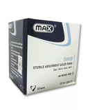 Max Sterile Absorbent Gauze Swab 10 cm x 10 cm 8 Ply 100's