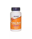 Now Folic Acid 800 mcg with Vitamin B12 Tablets 250's