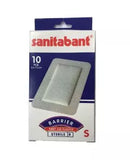 Sanitabant Barrier First Aid Plaster 5 cm x 7.5 cm Small 10's