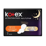 Kotex Ultrathin Night Time Wings Pads 7's