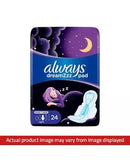 Always Night Sanitary Pads 24's