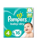 Pampers Active Baby-Dry 4 16's