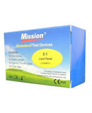 Mission Cholesterol Test Devices 3-1 Lipid Panel (5 tests)