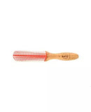 Bass 9 Row Nylon Bristles Solid Bamboo Styler Brush 201