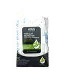 Kiss Makeup Remover Towelettes Green Tea 36's