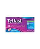 Telfast 180 mg Tablets 30's