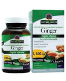 Nature's Answer Ginger Rhizome 1100 mg Vegetarian Capsules 90'sExpiry Date:July-2022