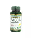 Nature's Bounty Vitamin E 1000IU Softgels 50's