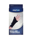 Olympa Wrist & Thumb Brace with Stay Right Grey-Black