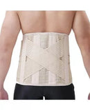 Olympa Breathable Back Support with Stays Beige