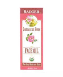 Badger Damascus Rose Face Oil 29.5 mL