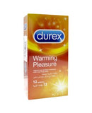 Durex Warming Pleasure Condoms 12's