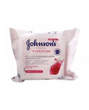 Johnson's Fresh Hydration Micellar Cleansing Wipes For Normal Skin 25's