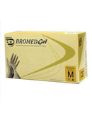 Bromed Latex Examination Gloves Powder Free Medium 100's