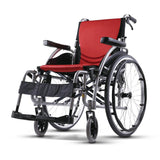 Karma S Ergo Manual Wheel Chair Orange / Silver 18' Model- 105
