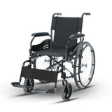 Karma Econ Manual Wheel Chair Black/Black 18" 924-58041Y