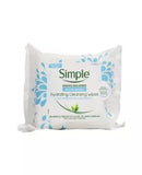 Simple Water Boost Hydrating Cleansing Wipes 25's