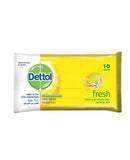 Dettol Fresh Anti-Bacterial Skin Wipes 10's