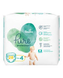 Pampers Pure Protection Diaper Size 4 9-14 Kg 28's 73748