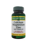 Nature's Bounty Calcium Magnesium Zinc with Vitamin D3 Caplets 100's