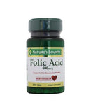 Nature's Bounty Folic Acid 400 mcg Tablets 250's