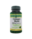 Nature's Bounty Ginger Root 550 mg Capsules 100's