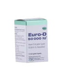 Euro D 50000IU Capsules 15's