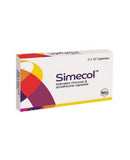 Simecol Activated Charcoal & Simethicone Capsules 20's