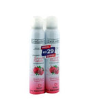 Evoluderm Acidulated Pomegranate 24 Hr Energizing Deodorant Spray 200 mL 1+1 PROMO PACK