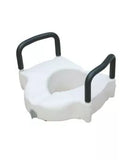 Wolaid Raised Toilet Seat With Armrest JL670B