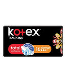 Kotex Total Confidence Tampons Normal 16's