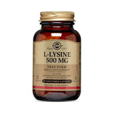 Solgar L Lysine 500mg Vegetable capsules 50's