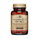 Solgar Vitamin B12 500 Mcg Tablets 100's
