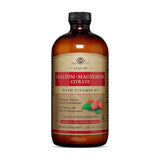 Solgar Liquid Calcium Magnesium With Vitamin D3 Strawberry 16 Oz