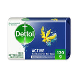 Dettol Active Anti Bacterial Soap 120 g