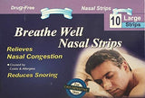 Breathe Well Nasal Strips All Sizes