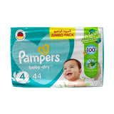 Pampers Active Baby Size 4 Value Pack 44's