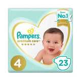 Pampers Premium Care Size 4 Value Pack 23's