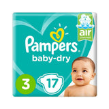 Pampers Active Baby Size 3 Carry Pack 17's