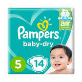 Pampers Active Baby Size 5 Carry Pack 14's
