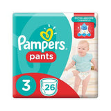 Pampers Pants Size 3 Carry Pack 26's