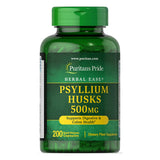 Puritan's Pride Psyllium Husks 500 Mg Capsules 200's