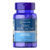 Puritan's Pride Zinc For Acne 100's