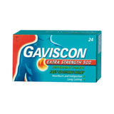 Gaviscon Extra 500mg  Tablets 24's Peppermint